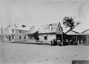 The recruiting office at Hilton Head.